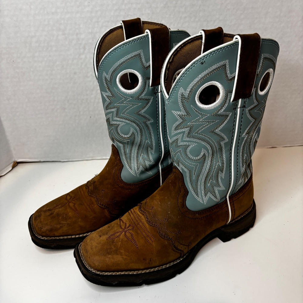 Lady Rebel™ by Durango® Women's 6 M Powder n' Lace Saddle Western Boot Cowgirl